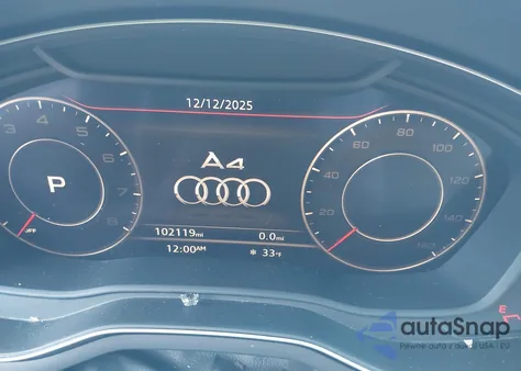 2018 Audi A4 2.0T Tech Ultra Premium/2.0T Ultra Premium z USA, uszkodzony, nr VIN WAULMAF40JA233970